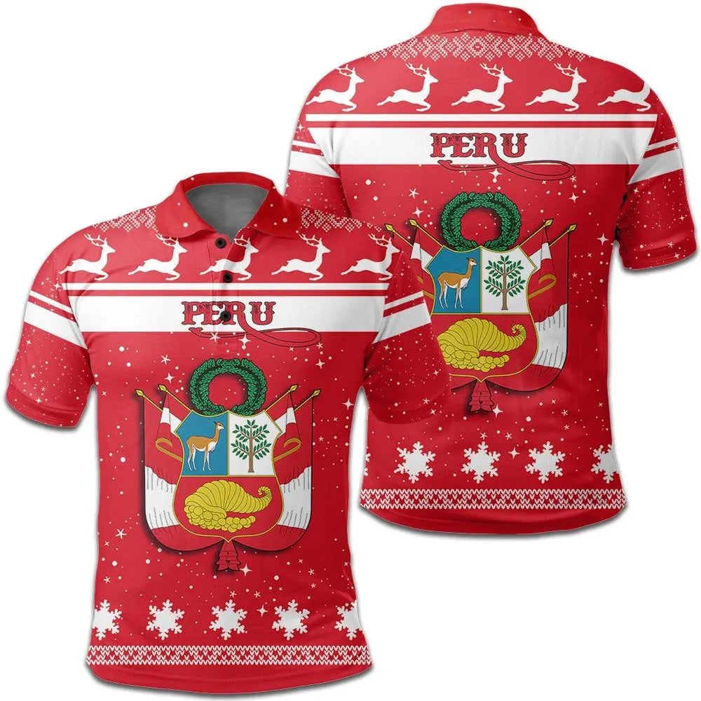 christmas-peru-coat-of-arms-polo-shirt