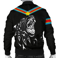 Wonder Print Shop Africa Bomber Jackets - Congo Flag Color Unisex RLT13 - Wonder Print Shop