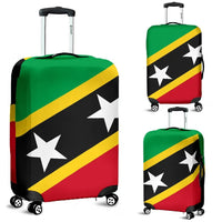 Saint Kitts and Nevis luggagecover Saint Kitts and Nevis Flag Style RLT6 - Wonder Print Shop
