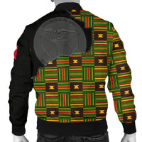 Mali Bomber Jacket, Mali Map Kente Flag Men RLT12 - Wonder Print Shop