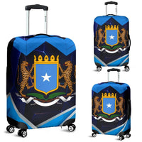 Somalia Luggage Covers Coat Of Arms Somalia With Leopard RLT8 - Wonder Print Shop
