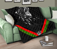 Quilts Afghanistan Coat Of Arm and Flag, LeoPard Patterns RLT8 - Wonder Print Shop