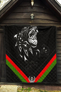 Quilts Afghanistan Coat Of Arm and Flag, LeoPard Patterns RLT8 - Wonder Print Shop
