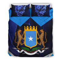 Somalia Bedding Sets Coat Of Arms Somalia With Leopard RLT8 - Wonder Print Shop