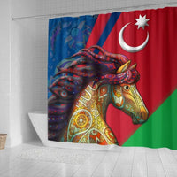 azerbaijan-pride-and-heritage-shower-curtain-happy-independence-day