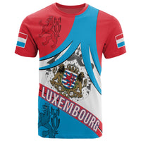 Luxembourg T Shirt Ltzebuerg Coat Of Arms RLT6 - Wonder Print Shop