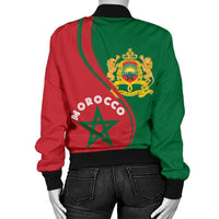 Morocco Women Bomber Jacket Generation RLT7 - Wonder Print Shop