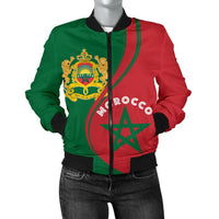 Morocco Women Bomber Jacket Generation RLT7 - Wonder Print Shop