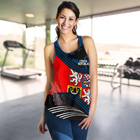 Czech Republic Racerback Tank Fall In The Wave RLT13 - Wonder Print Shop