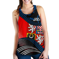 Czech Republic Racerback Tank Fall In The Wave RLT13 - Wonder Print Shop