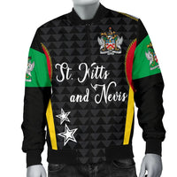 Saint Kitts and Nevis Men's Bomber Jacket Exclusive Edition RLT6 - Wonder Print Shop