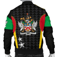 Saint Kitts and Nevis Men's Bomber Jacket Exclusive Edition RLT6 - Wonder Print Shop