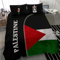 Palestine Flag Bedding Set Coat Of Arms RLT13 - Wonder Print Shop