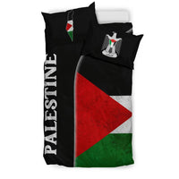Palestine Flag Bedding Set Coat Of Arms RLT13 - Wonder Print Shop