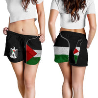 palestine-flag-womens-shorts-coat-of-arms