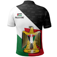 Palestine Polo Shirt Special Edition Flag Coat of Arms RLT13 - Wonder Print Shop