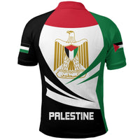Palestine Polo Shirt Coat Of Arms BinCjou RLT13 - Wonder Print Shop
