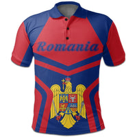 Romania Polo Shirt Coat Of Arms My Style RLT13 - Wonder Print Shop