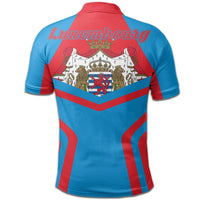 Luxembourg Polo Shirt Coat Of Arms My Style5 RLT6 - Wonder Print Shop