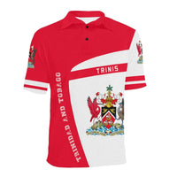 Trinidad and Tobago Sport Polo Shirt Premium Style RLT6 - Wonder Print Shop