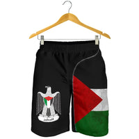 palestine-flag-mens-shorts-coat-of-arms
