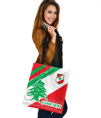 lebanon-personalised-tote-bag-lebanon-flag-polygon-style24