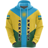 Rwanda Pullover Hoodie Rising RLT12 - Wonder Print Shop