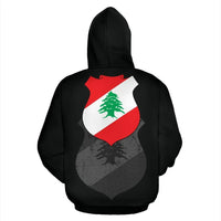 Lebanon Pullover Hoodie RLT6 - Wonder Print Shop