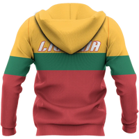 Lithuania Lietuva Superhero Hoodie RLT6 - Wonder Print Shop