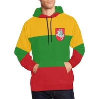 Lithuania Lietuva Flag hoodie RLT6 - Wonder Print Shop