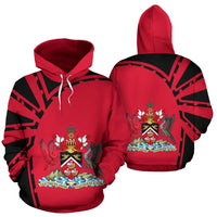 Trinidad Tobago Hoodie Premium Style RLT6 - Wonder Print Shop