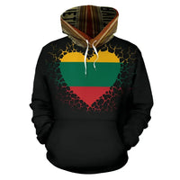 Lithuania Hoodie Lithuania Runs In My Blood RLT6 - Wonder Print Shop