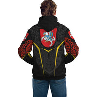 Lithuania Hoodie Unisex Tribal Style RLT6 - Wonder Print Shop