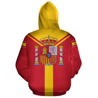 Spain Rising Pullover Hoodie RLT12 - Wonder Print Shop