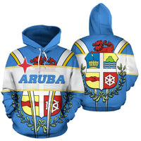 Aruba Hoodie Aruba Divi Tree RLT7 - Wonder Print Shop