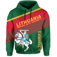 Lithuania Flag Motto Hoodie Limited Style RLT6 - Wonder Print Shop