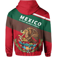 Mexico Flag Motto Hoodie Limited Style J2 RLT13 - Wonder Print Shop