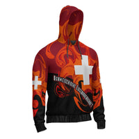 Switzerland Hoodie Flame Of Switzerland RLT13 - Wonder Print Shop