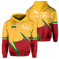 Lithuania Hoodie Lietva In My Heartbeat RLT6 - Wonder Print Shop