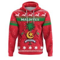 Christmas Maldives Hoodie Coat Of Arms RLT12 - Wonder Print Shop