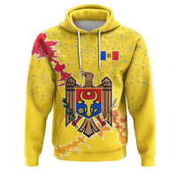 Moldova Christmas Hoodie Coat Of Arms X Style J78 RLT13 - Wonder Print Shop