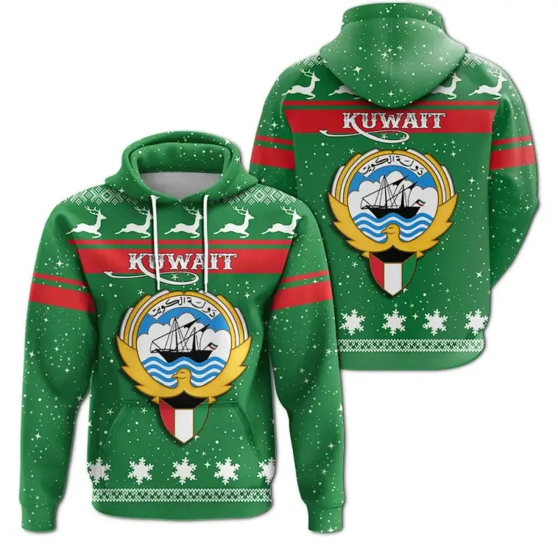 christmas-kuwait-coat-of-arms-hoodie