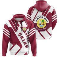 Qatar Hoodie Coat Of Arms Rockie RLT12 - Wonder Print Shop