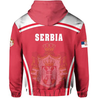 Serbia Hoodie Sport Style RLT7 - Wonder Print Shop