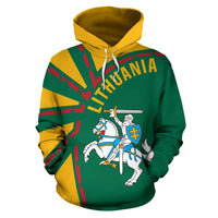 Lithuania Hoodie Tornado 2 Style RLT6 - Wonder Print Shop