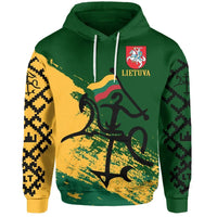 Lithuania Hoodie Lithuanian Tattoo RLT6 - Wonder Print Shop