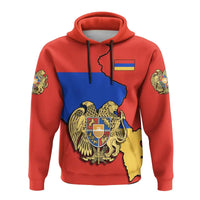 Armenia Coat Of Arms Flag Armenia Map Hoodie RLT8 - Wonder Print Shop