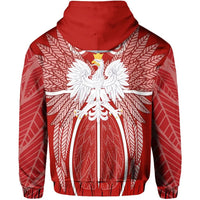 Poland Eagle Design Hoodie RLT7 - Wonder Print Shop