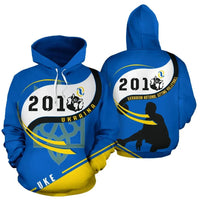 Ukraine Hoodie Sitting Volleyball Win 2019 RLT7 - Wonder Print Shop