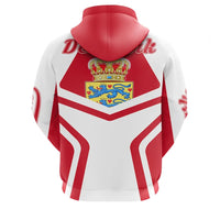 Denmark Hoodie Coat Of Arms My Style RLT13 - Wonder Print Shop